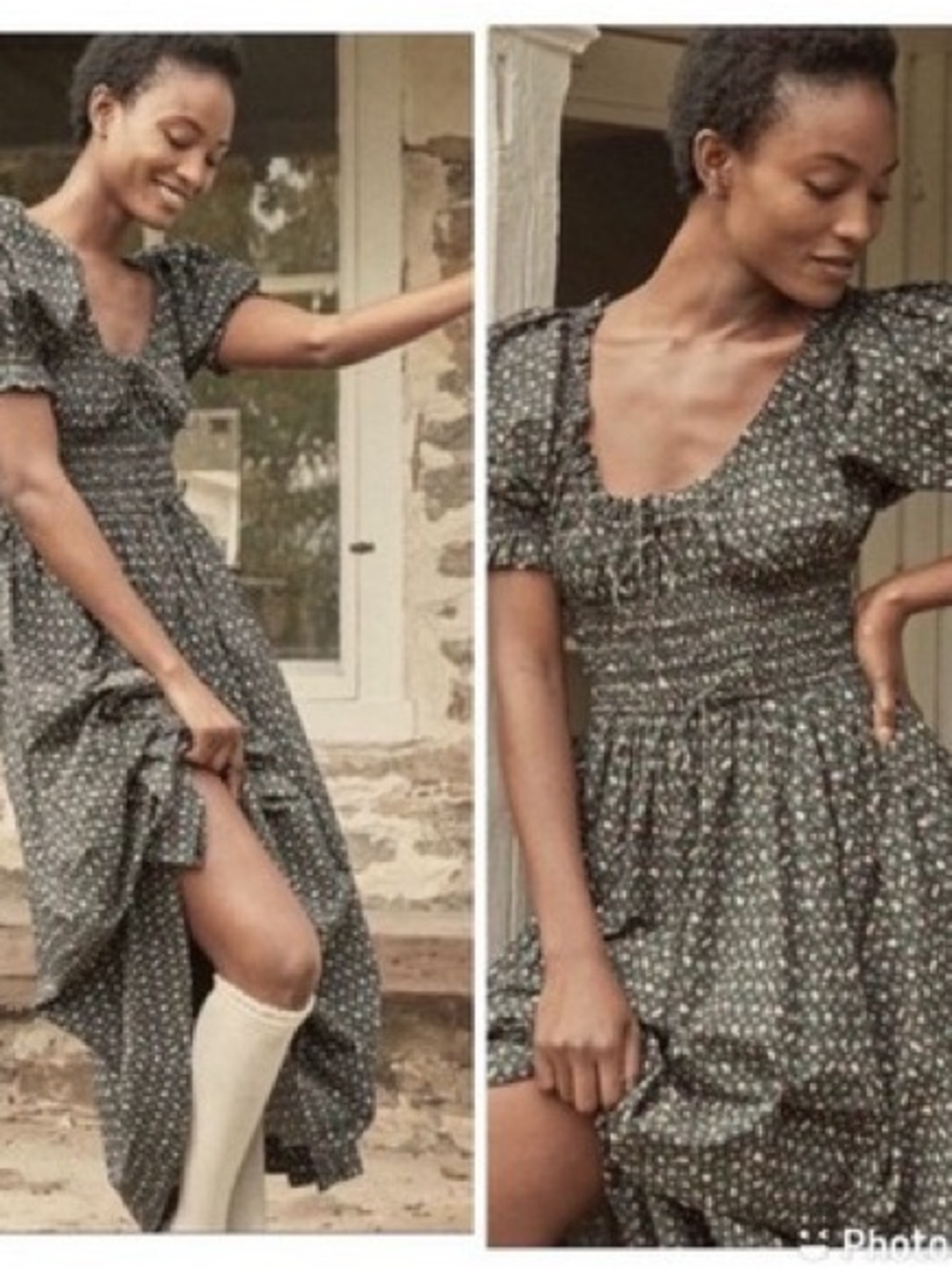 Dôen Victoire Dress in the Mirabeau Garden